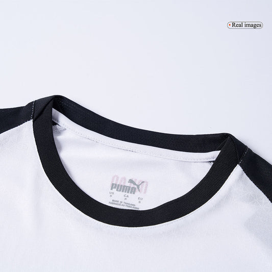 Camiseta de fútbol visitante auténtica del AC Milan 2025/26 blanca