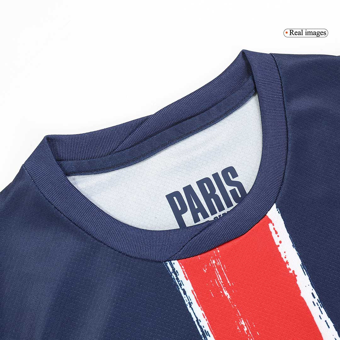 Kit de camiseta de fútbol local del PSG para niños (camiseta, pantalón corto y calcetines) 2024/25