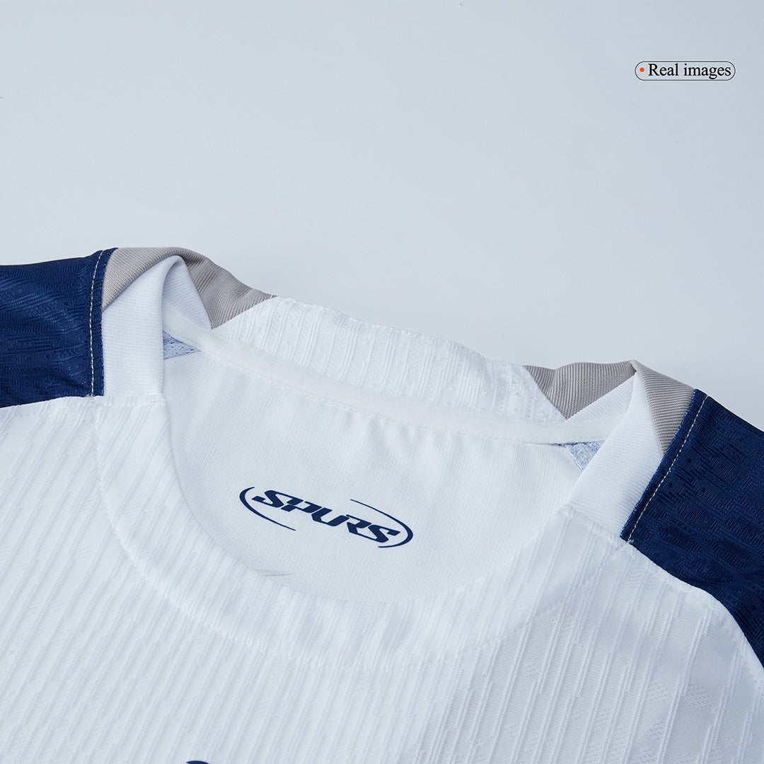 Camiseta de fútbol local auténtica DRAGUSIN #6 del Tottenham Hotspur 2025/26, blanca