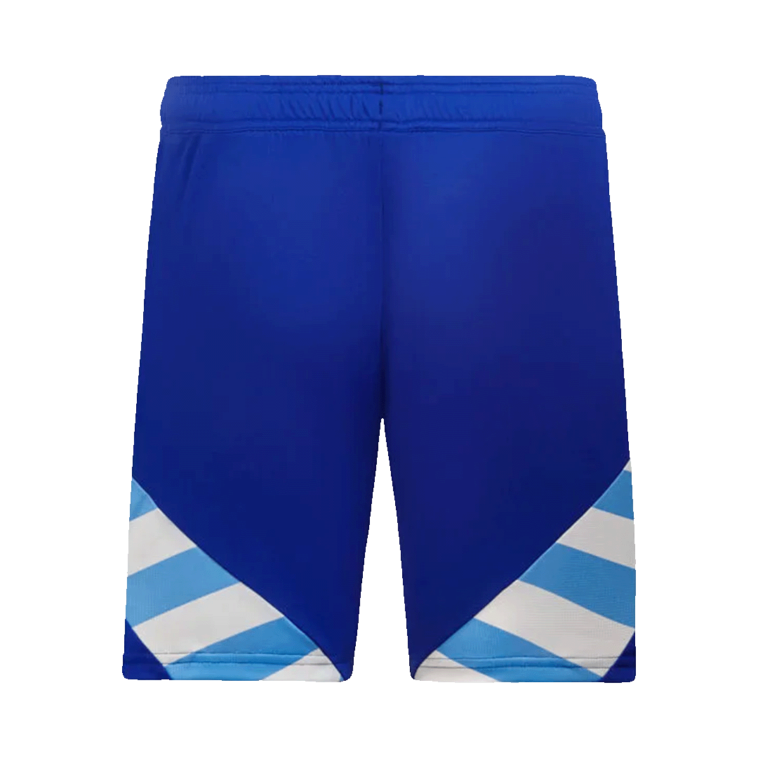Kit de camiseta de fútbol visitante de Argentina para hombre (camiseta + pantalones cortos) 2024