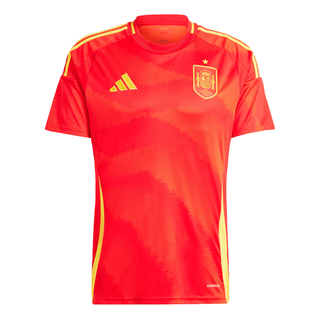 Camiseta de fútbol local de España para la Eurocopa 2024