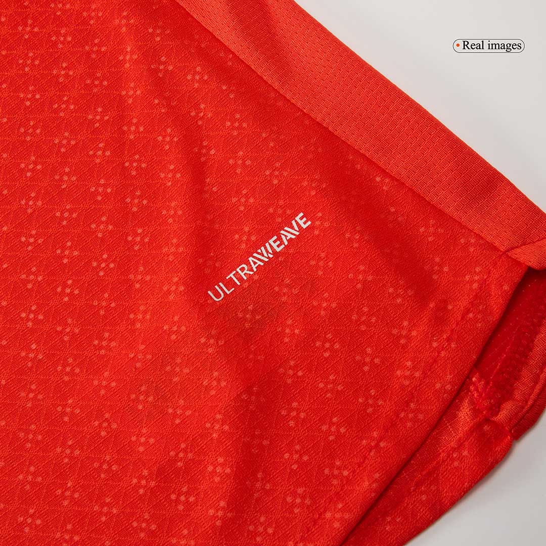 Camiseta de fútbol auténtica de Portugal 2025 (rojo)