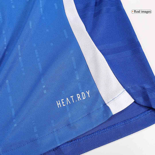 Camiseta de fútbol local auténtica de CHIESA #14 de Italia para la Eurocopa 2024