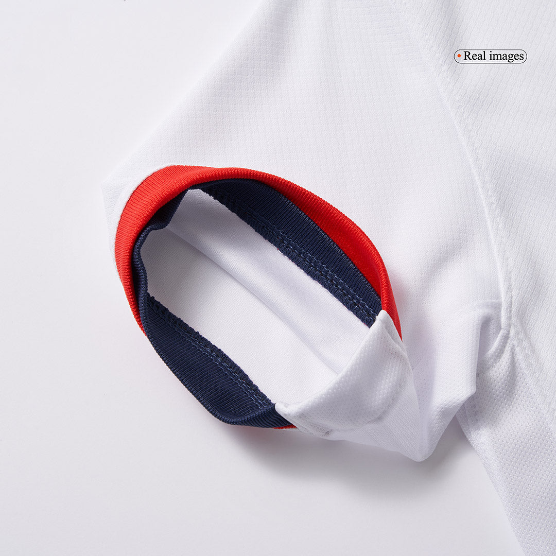 Kit de camiseta de fútbol visitante del PSG para niños (camiseta y pantalones cortos)