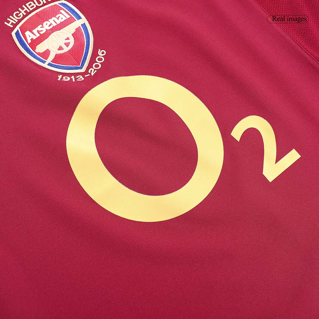 Camiseta de fútbol retro HENRY #14 2005/06 del Arsenal