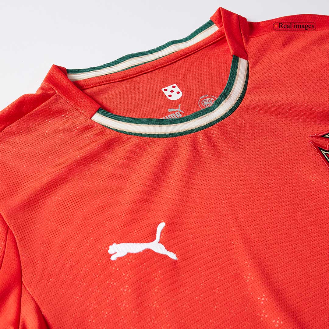 Camiseta de fútbol de manga larga de Portugal 2025 (rojo)