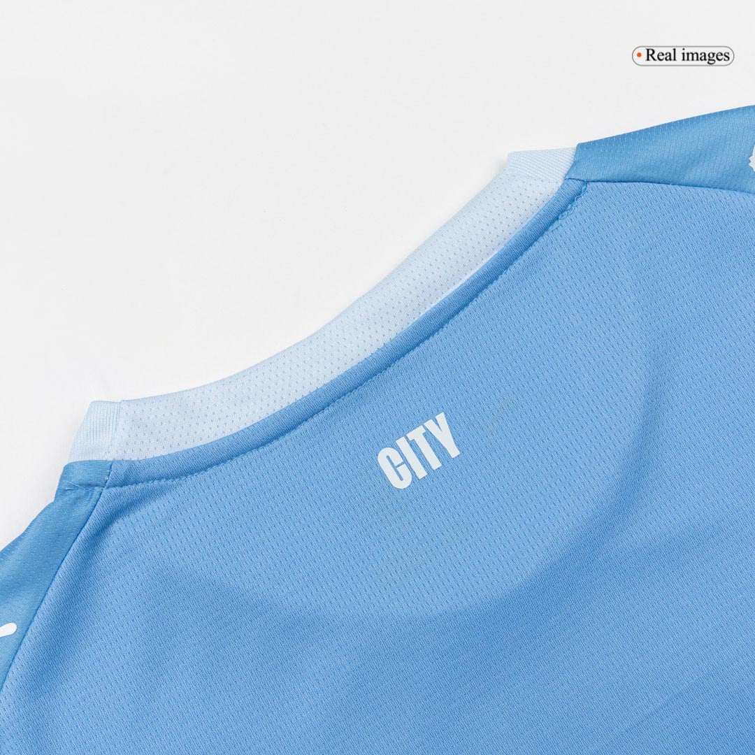 Camiseta de local del Manchester City, temporada 26/27, color azul