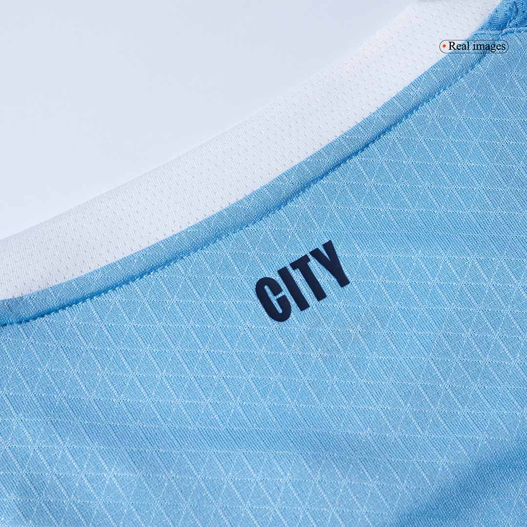 Camiseta de fútbol local auténtica de HAALAND #9 del Manchester City 2025/26, azul - Mundial de Clubes