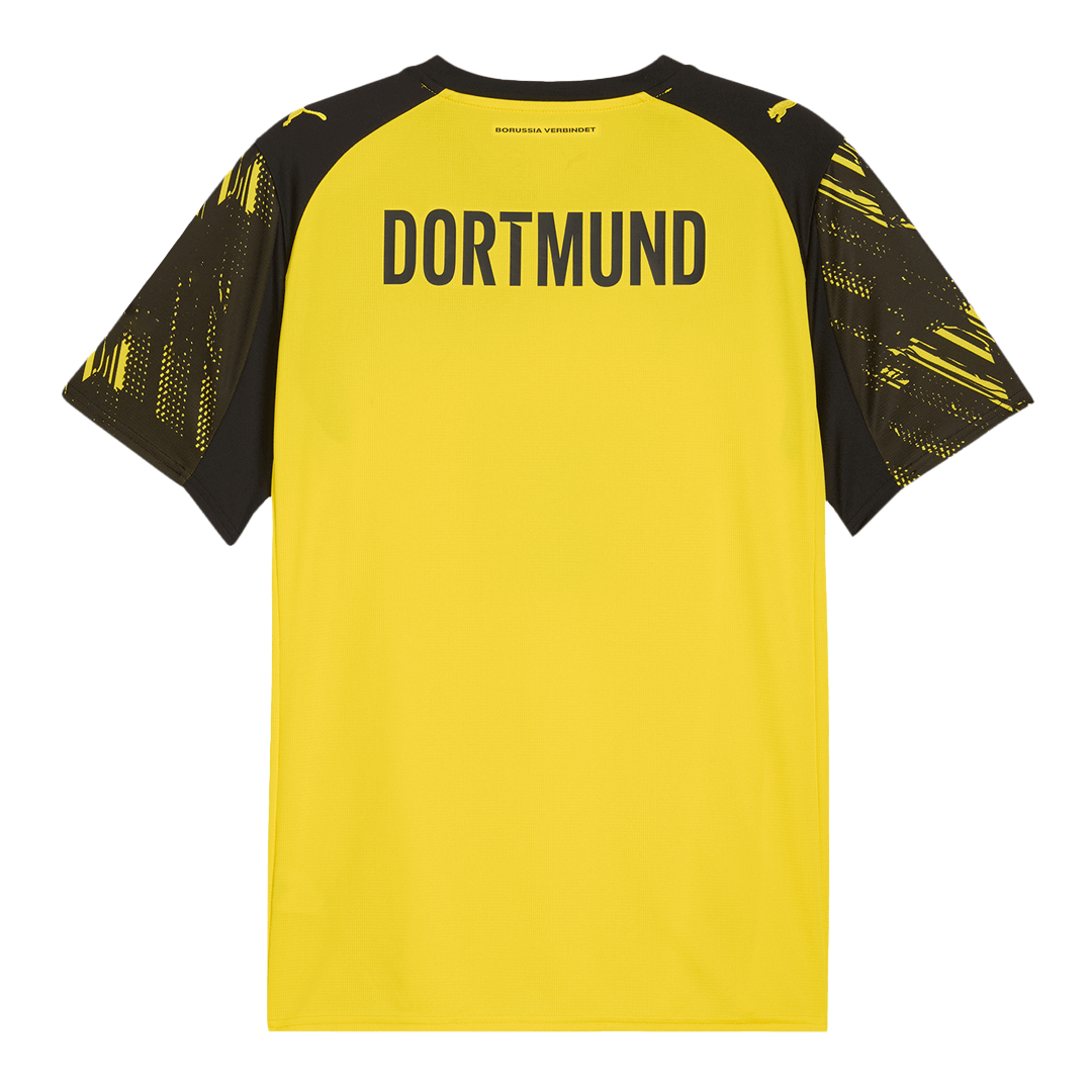 Camiseta de fútbol local del Borussia Dortmund 2025/26 amarilla