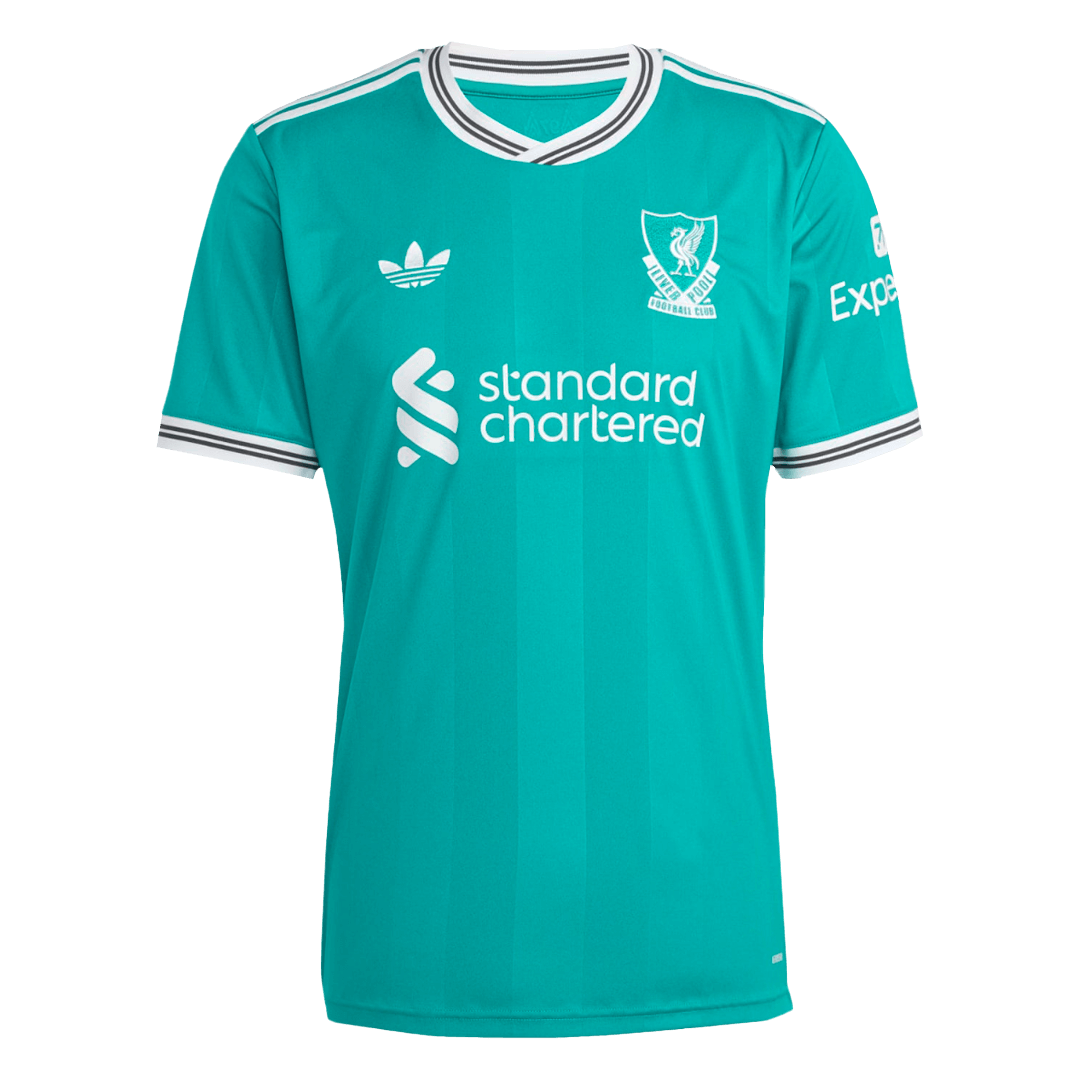 Camiseta de fútbol visitante EKITIKE #22 del Liverpool 2025/26