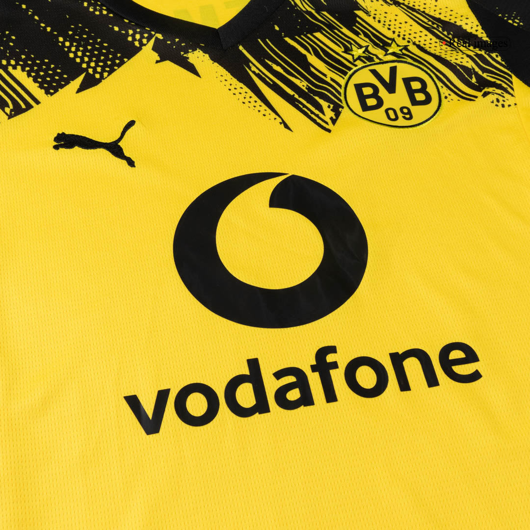 Kit de fútbol local del Borussia Dortmund (Kit y pantalón corto) 2025/26, amarilla