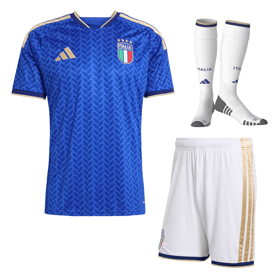 Equipación de local de Italia para hombre (camiseta + pantalón corto + calcetines) Mundial 2026