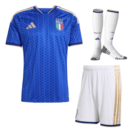 Equipación de local de Italia para hombre (camiseta + pantalón corto + calcetines) Mundial 2026