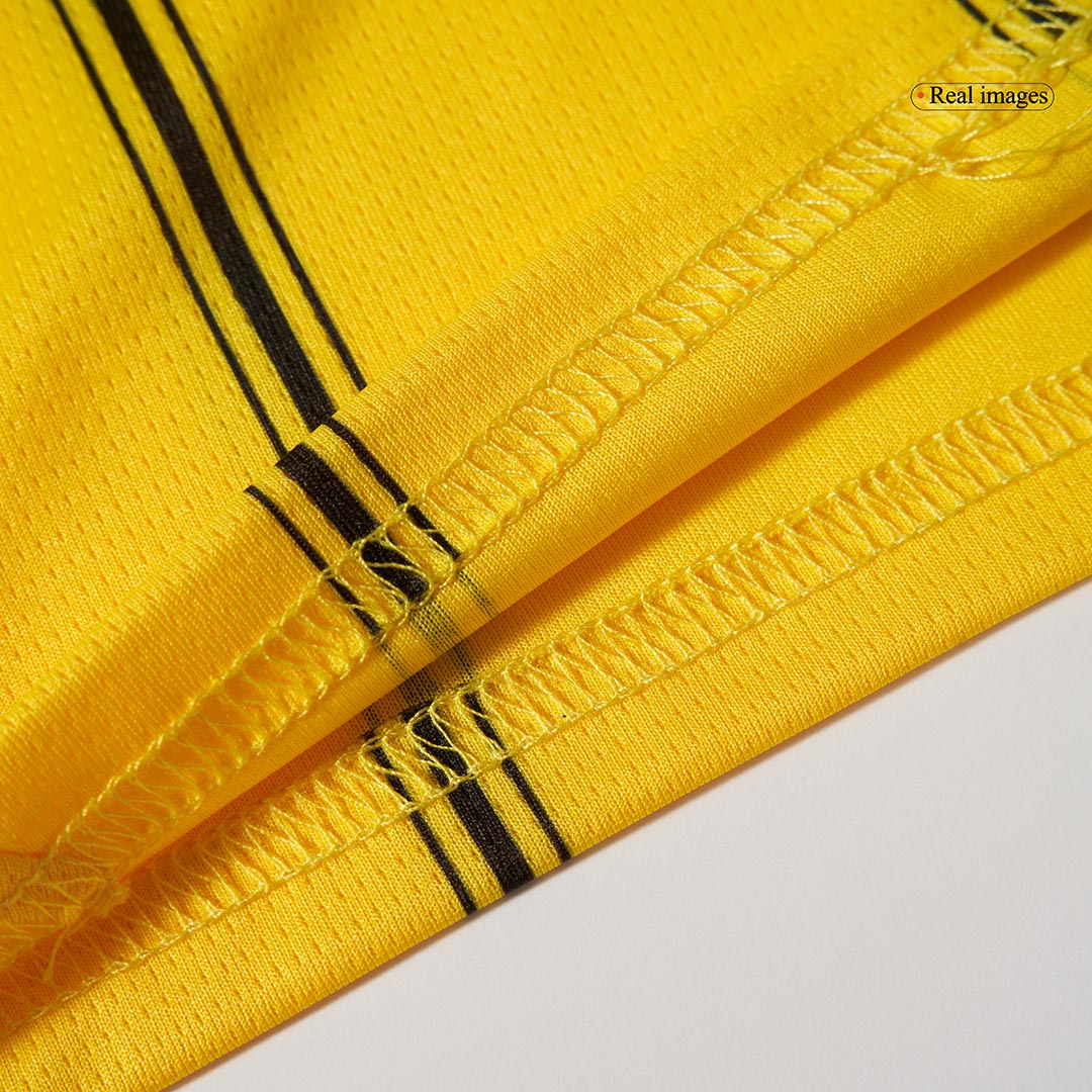 Kit de camiseta de fútbol local del Borussia Dortmund para niños (camiseta, pantalón corto y calcetines)