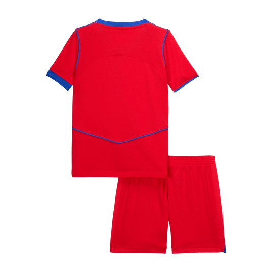 Kit de fútbol visitante del PSG para niños (Kit y pantalón corto) 2025/26