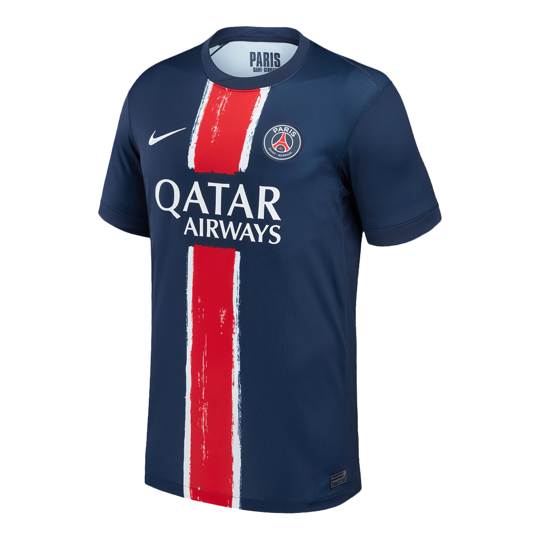 Camiseta de fútbol O.DEMBÉLÉ #10 PSG Local 2024/25 Azul marino - UCL