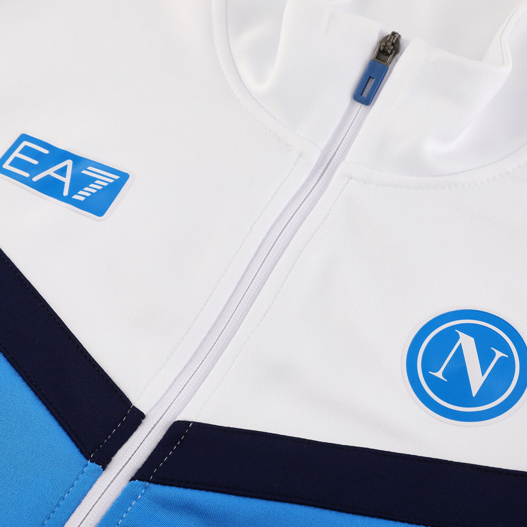 Kit de entrenamiento del Napoli 2025/26 (Chaqueta + Pantalones)