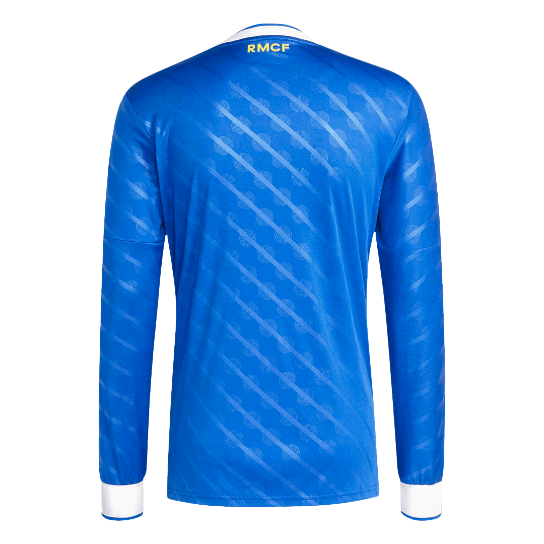 Camiseta de fútbol de la tercera equipación del Real Madrid 2025/26, manga larga