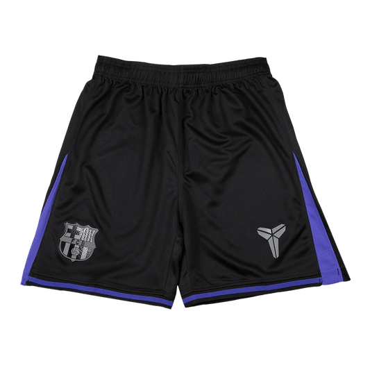 Pantalón corto de fútbol visitante del Barcelona 25/26 negro