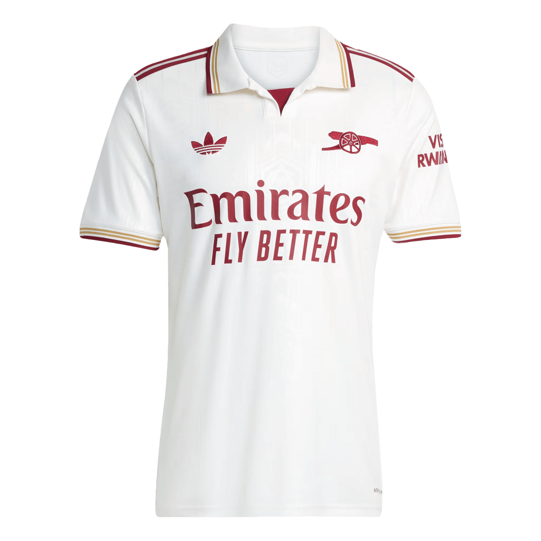 Camiseta de fútbol visitante Havertz #29 del Arsenal 2025/26