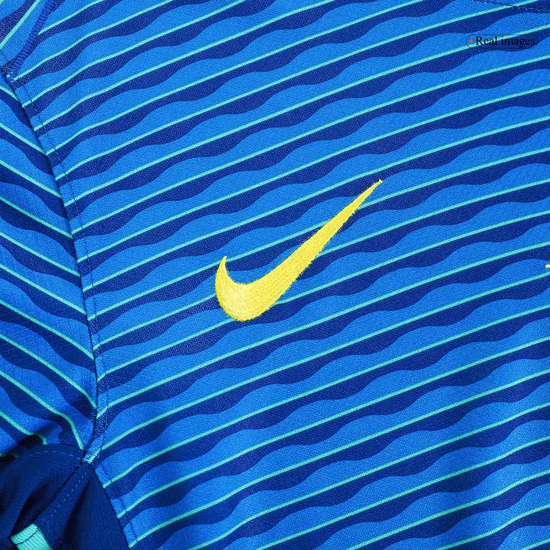 Camiseta de visitante de fútbol de Brasil #10 de NEYMAR JR 2024