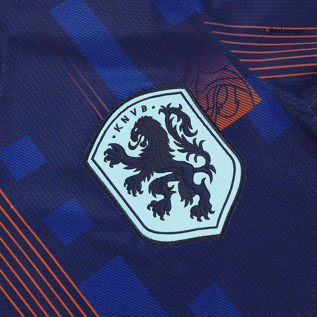 Camiseta de visitante de Holanda MEMPHIS #10 para la Eurocopa 2024