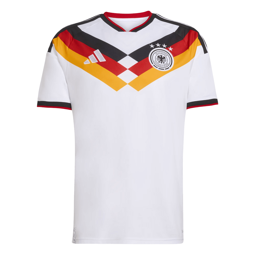 Equipación de local de la selección hombre de Alemania (camiseta + pantalón corto + calcetines) para el Mundial 2026