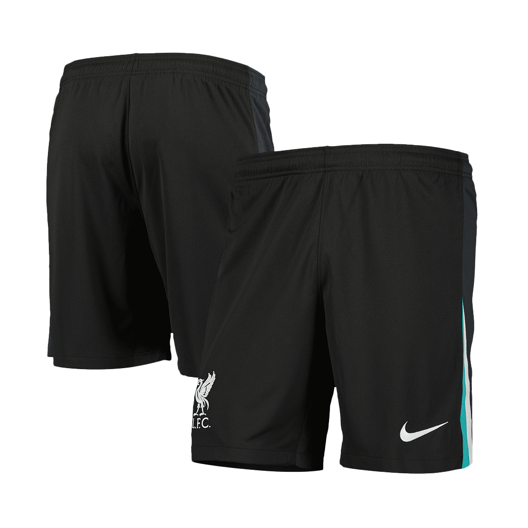 Kit de visitante del Liverpool (camiseta, pantalones cortos y calcetines)