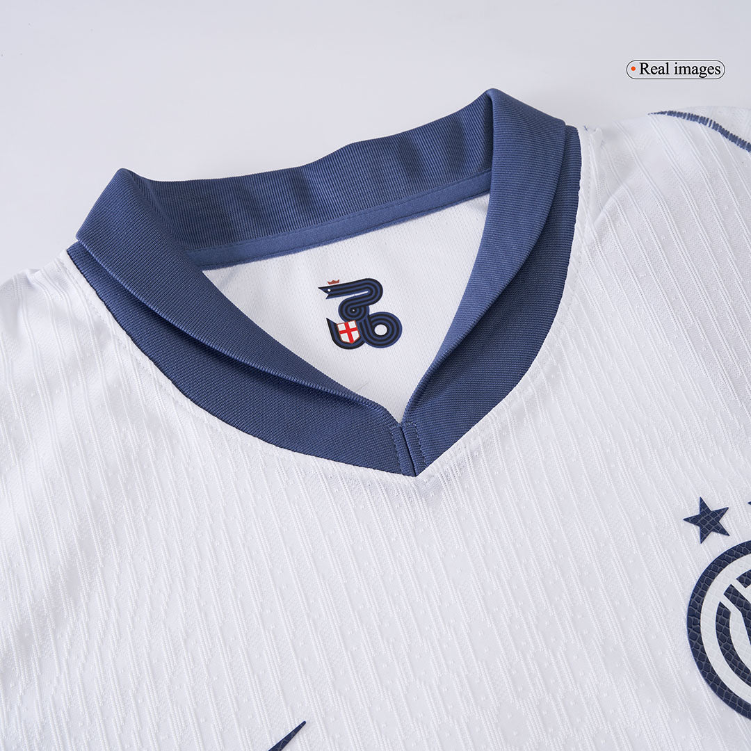Camiseta de fútbol visitante auténtica del Inter de Milán 2024/25