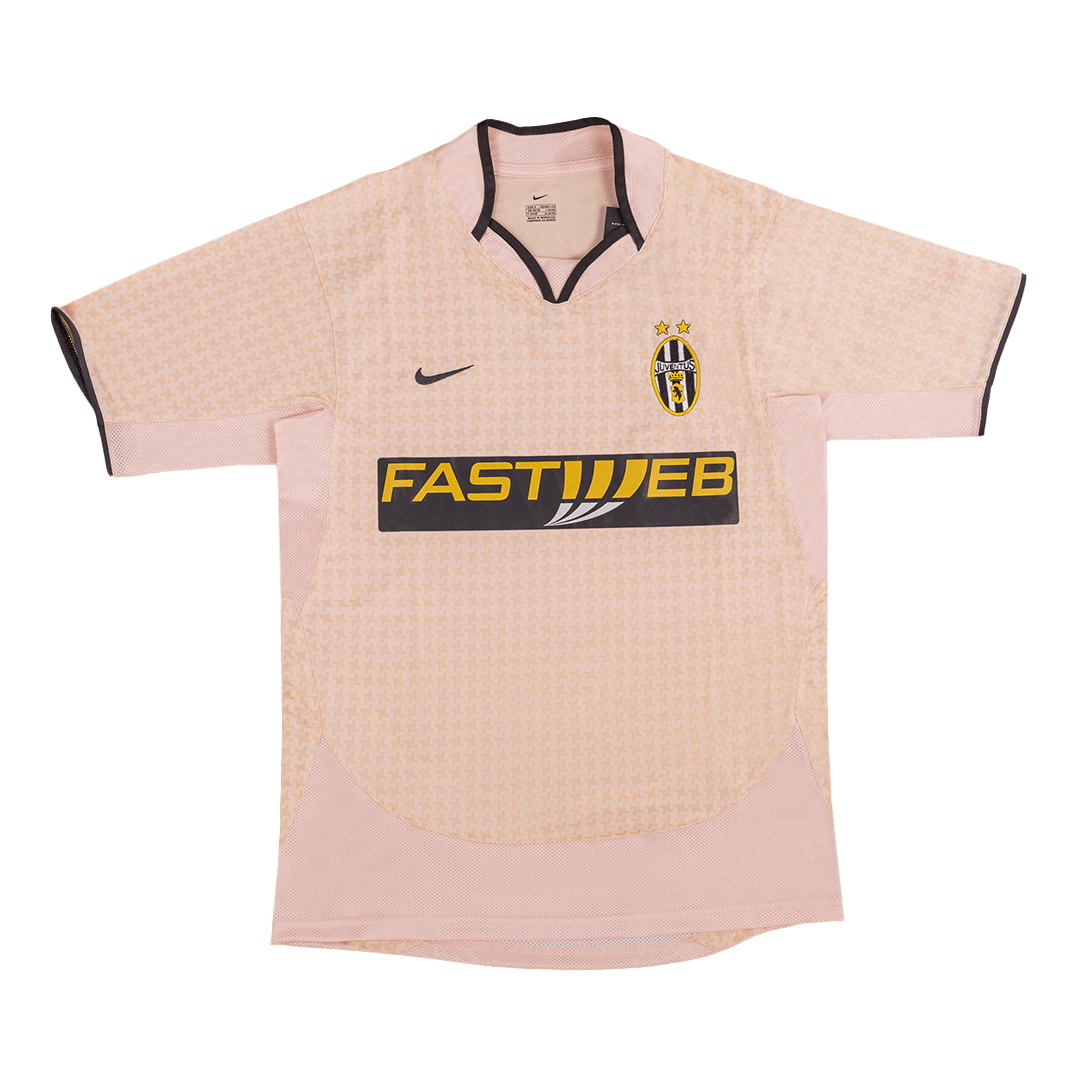 Retro NEDVED # 11 2003/04 Camiseta de fútbol visitante de la Juventus