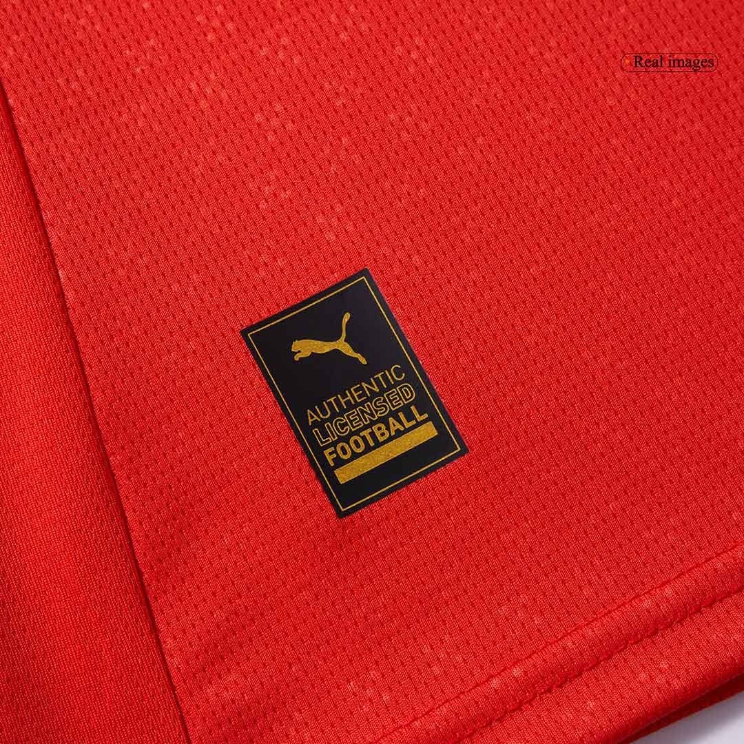 Camiseta de fútbol local de Portugal RONALDO #7 para mujer 2025, roja