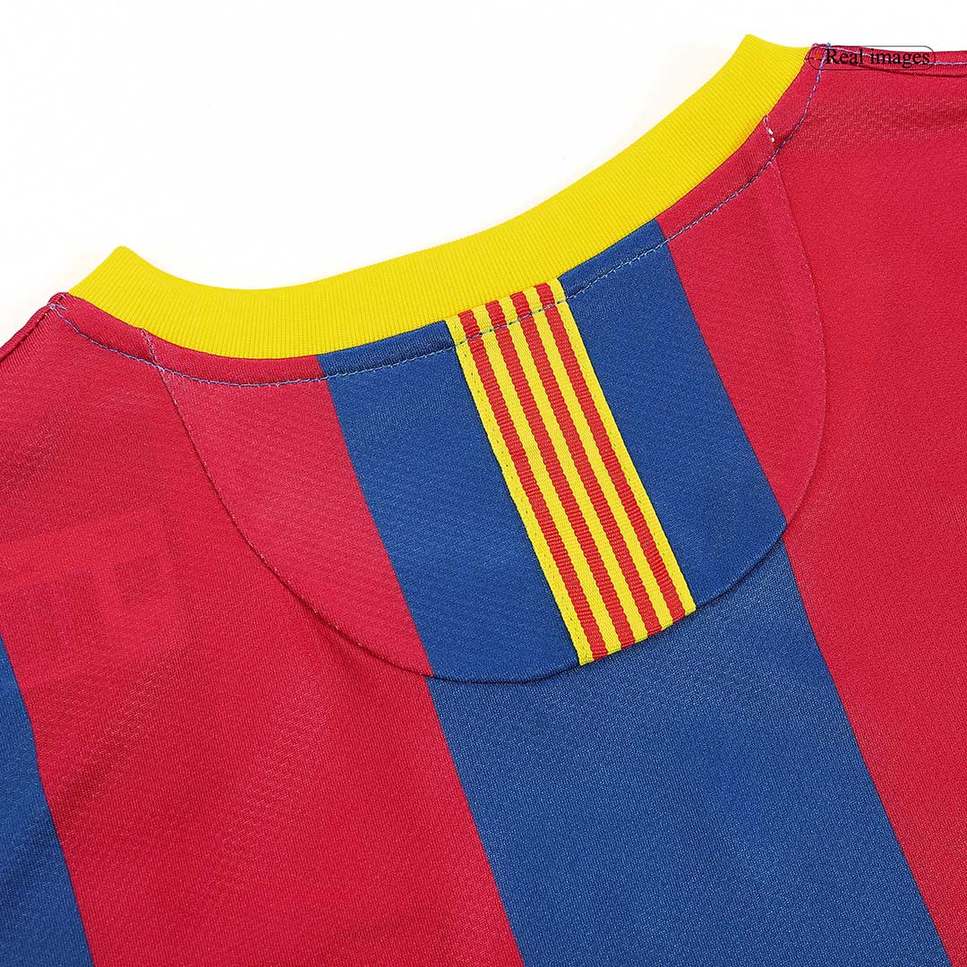 Camiseta retro de fútbol local del Barcelona XAVI #6 2010/11