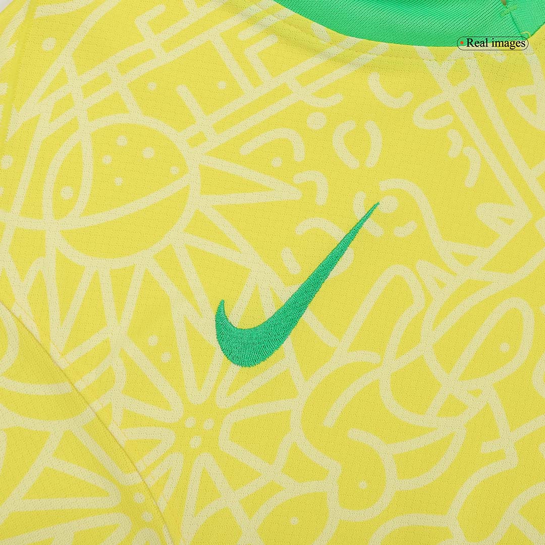 Camiseta de fútbol local de Brasil NEYMAR JR #10 2024