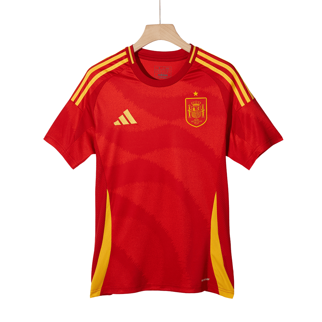 Camiseta de fútbol local de España para la Eurocopa 2024