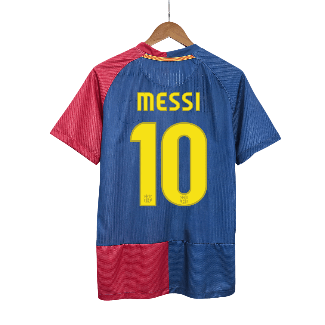 Camiseta retro de fútbol local del Barcelona MESSI #10 2008/09 - UCL