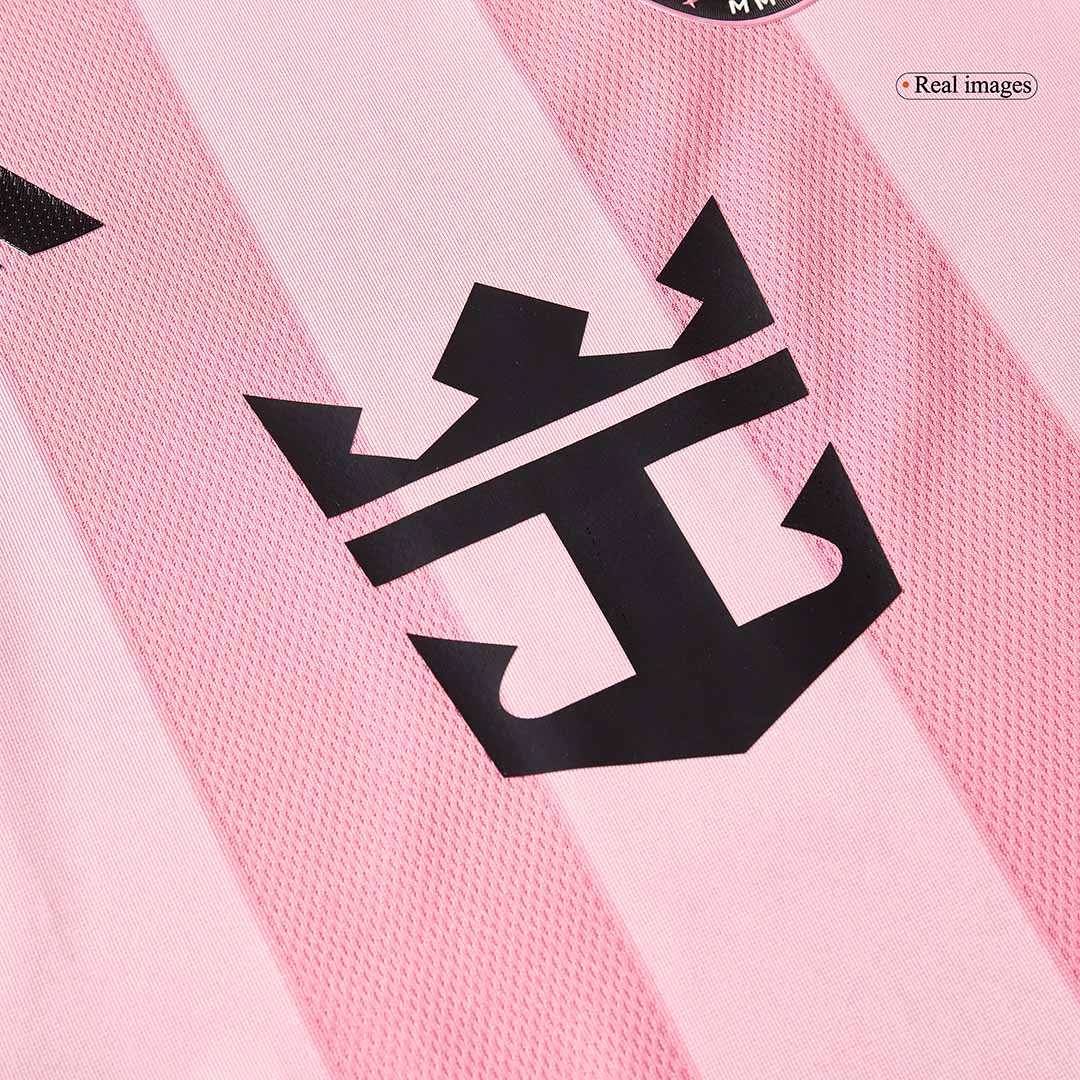 Camiseta de fútbol local auténtica DE PAUL #7 del Inter Miami CF 2025, rosa