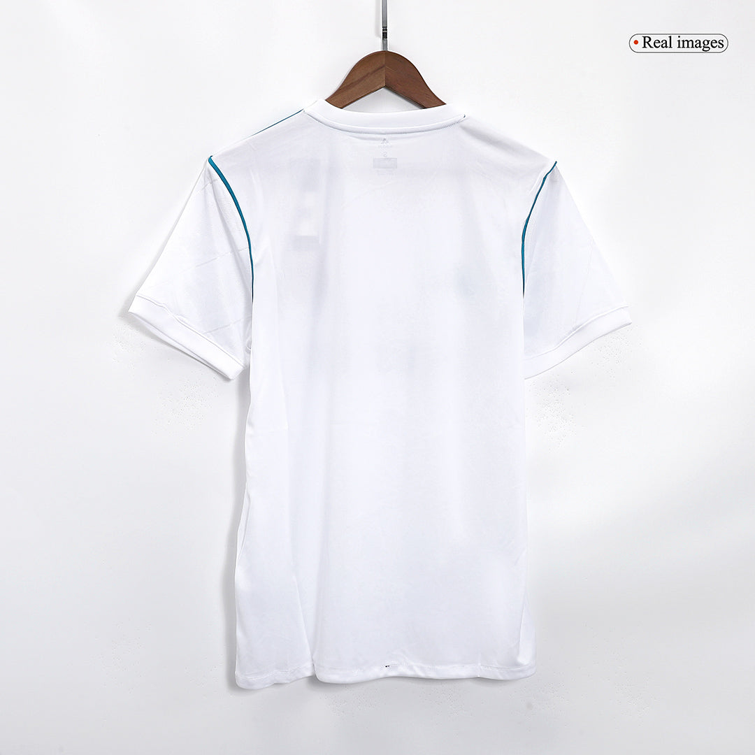 Camiseta de fútbol vintage de local del Real Madrid Benzema #9 2017/18