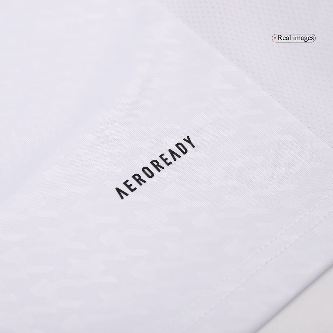 Kit de camiseta de fútbol local del Real Madrid (talla grande)