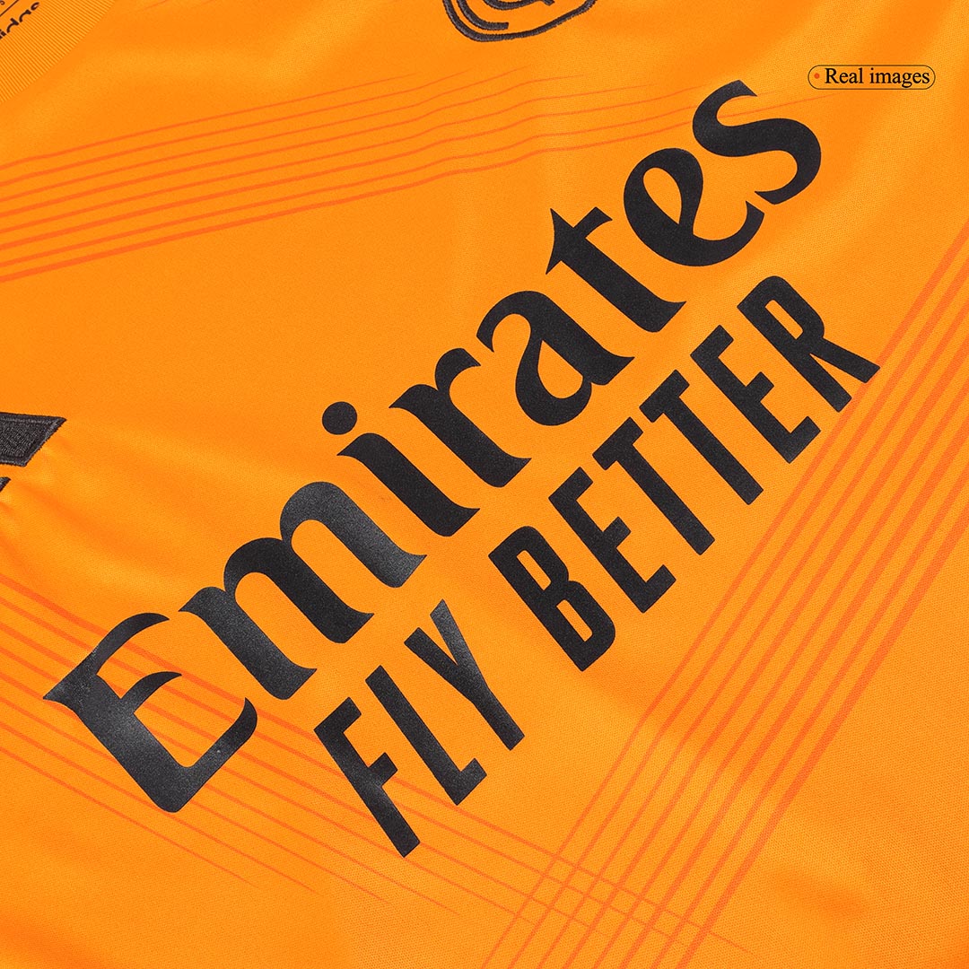 Camiseta de fútbol de manga larga de visitante del Real Madrid