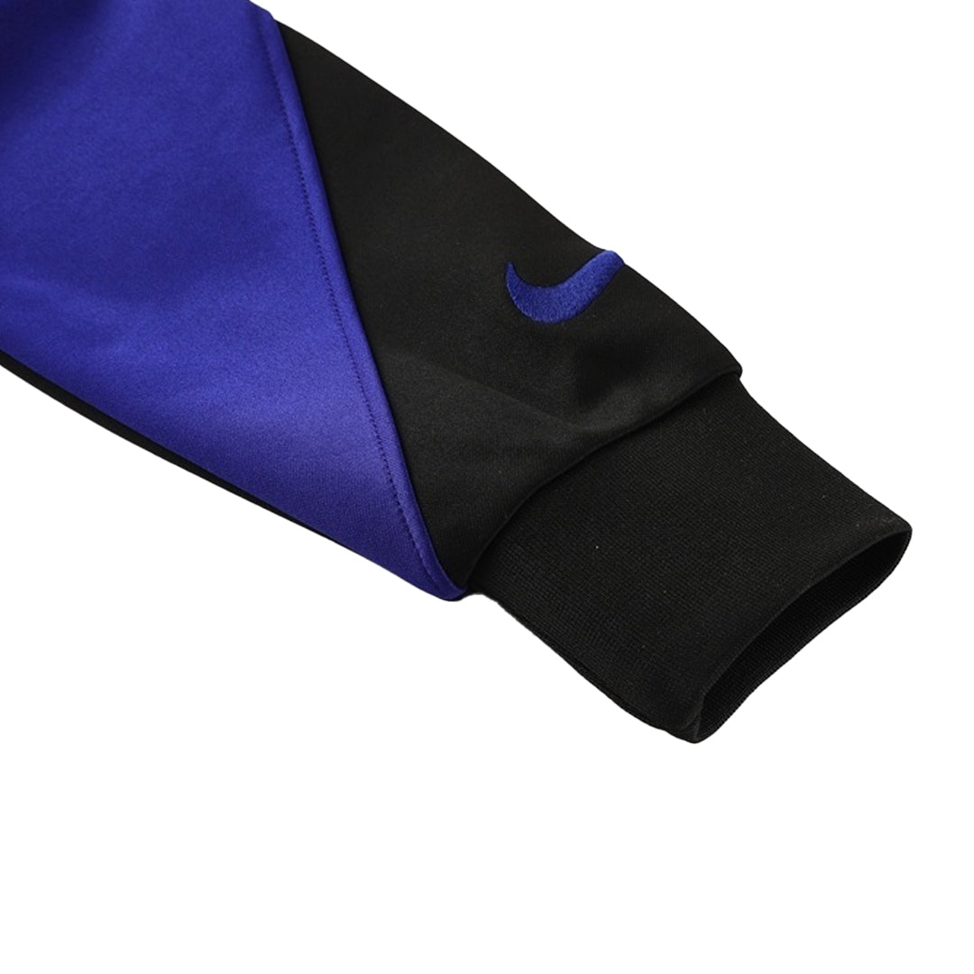 Chaqueta de entrenamiento del Barcelona 25/26 negra y morada