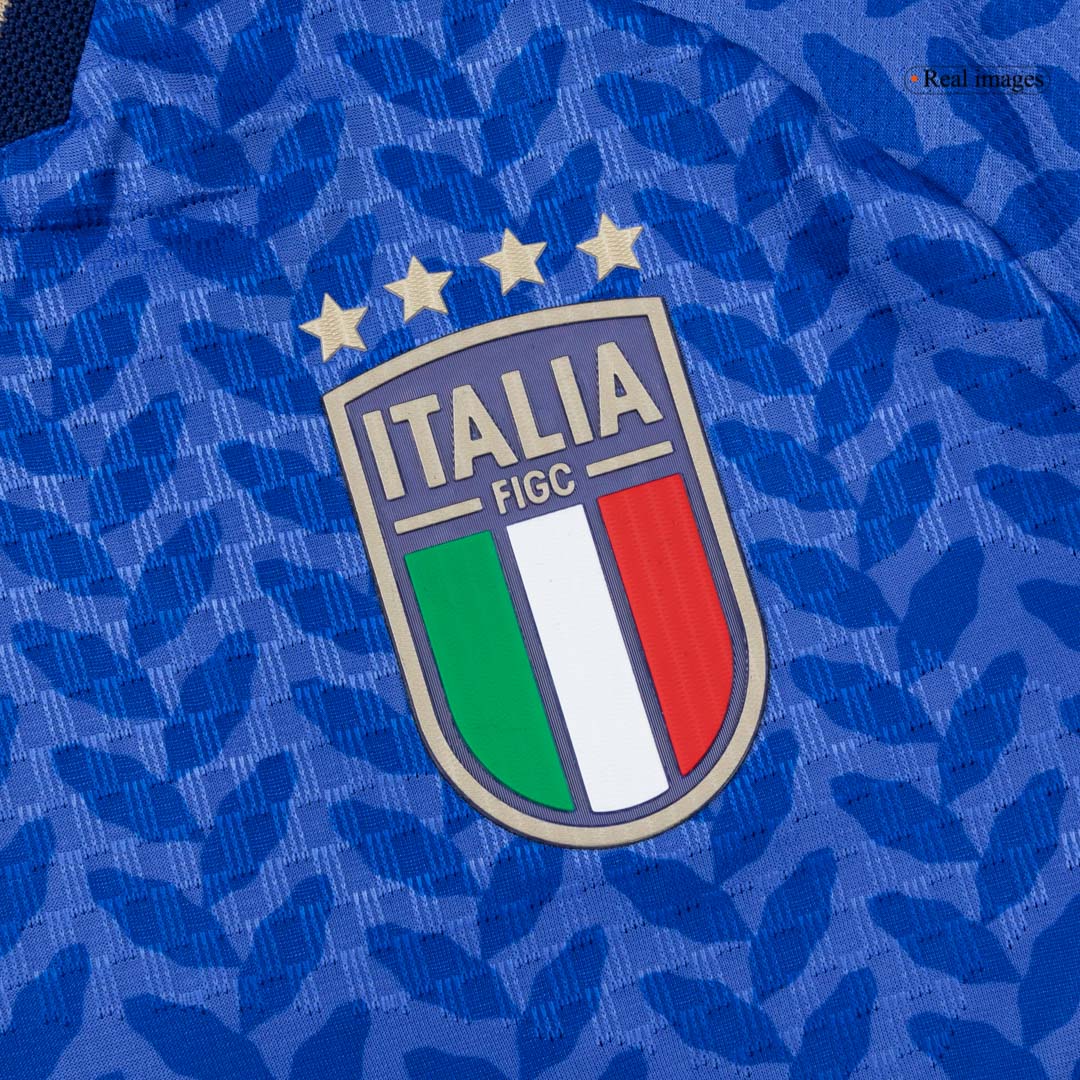 Camiseta de fútbol local auténtica de DIMARCO #3 Italia 2026