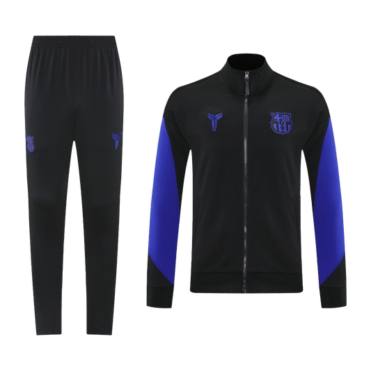 Chaqueta de entrenamiento del Barcelona 25/26 (Chaqueta + Pantalón) Negro y Morado
