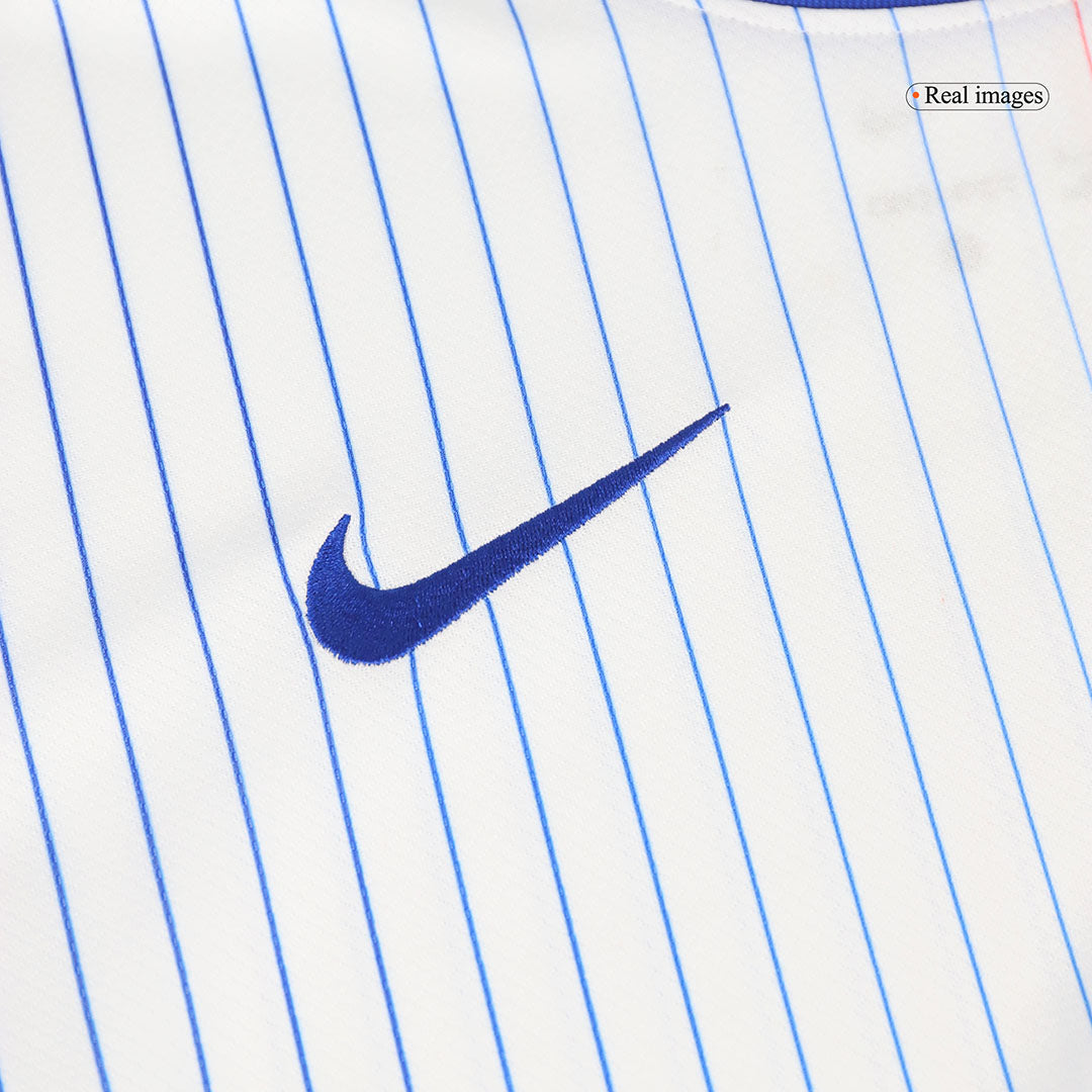 Camiseta de visitante de Francia MBAPPÉ #10 para la Eurocopa 2024