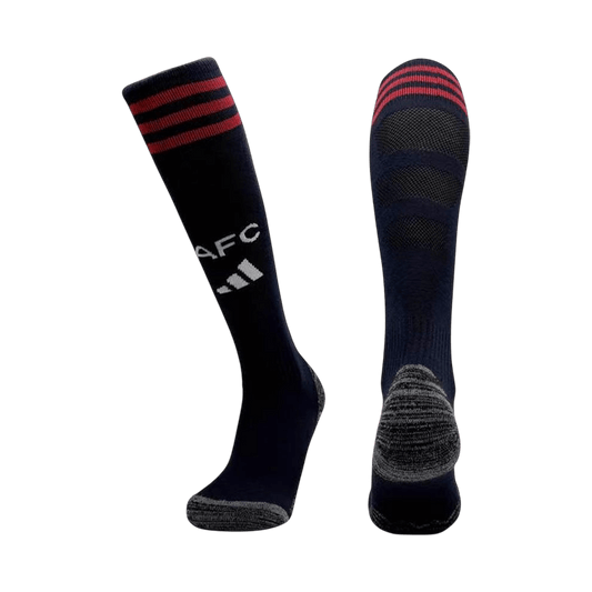 Calcetines de visitante del Arsenal 2025/26