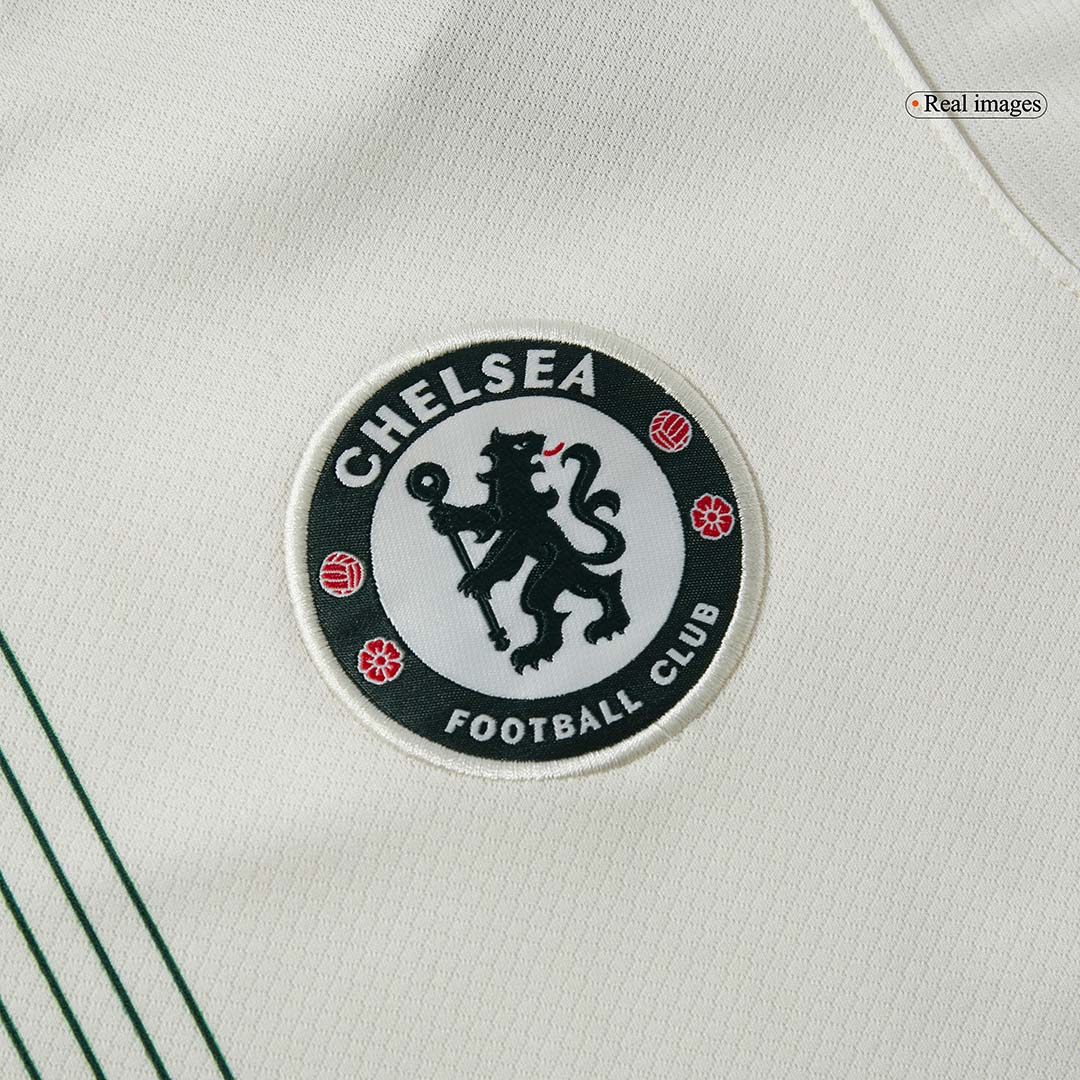Camiseta de visitante del Chelsea PALMER #10 2025/26, blanca - UCL