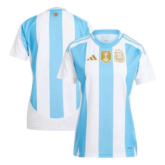 Camiseta de fútbol local de Argentina para mujer 2024
