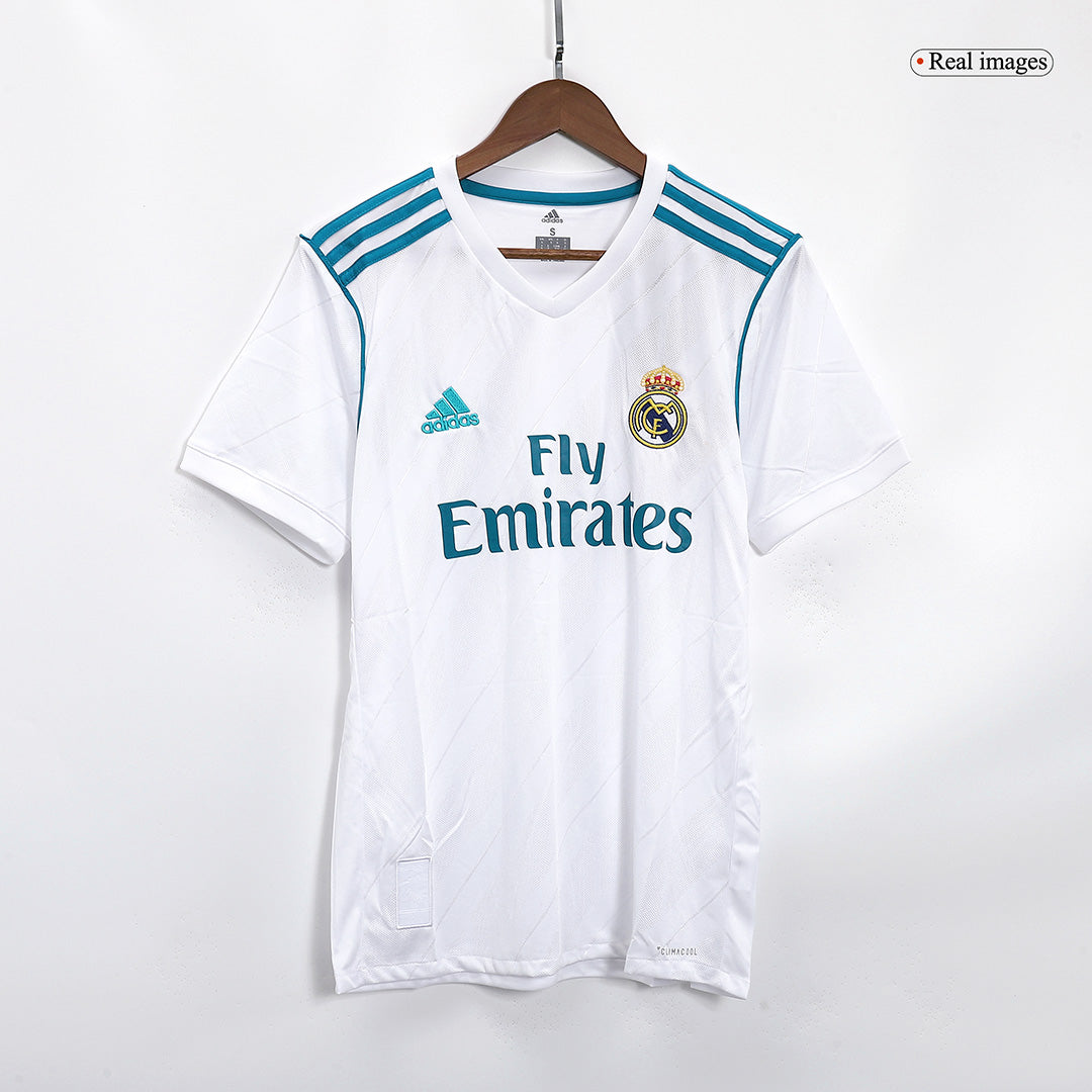 Camiseta de fútbol vintage de local del Real Madrid Kroos #8 2017/18