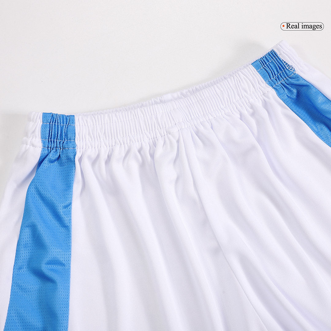 Kit de camiseta de fútbol local de Argentina para niños (camiseta, pantalón corto y medias) 2024