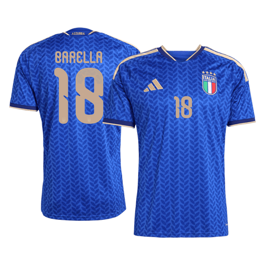 Camiseta BARELLA #18 Italia Primera Equipación 2026