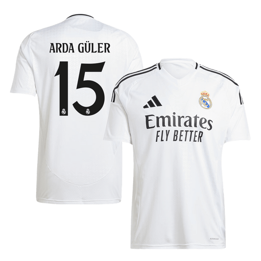 Camiseta de fútbol local ARDA GÜLER #15 del Real Madrid (grande)